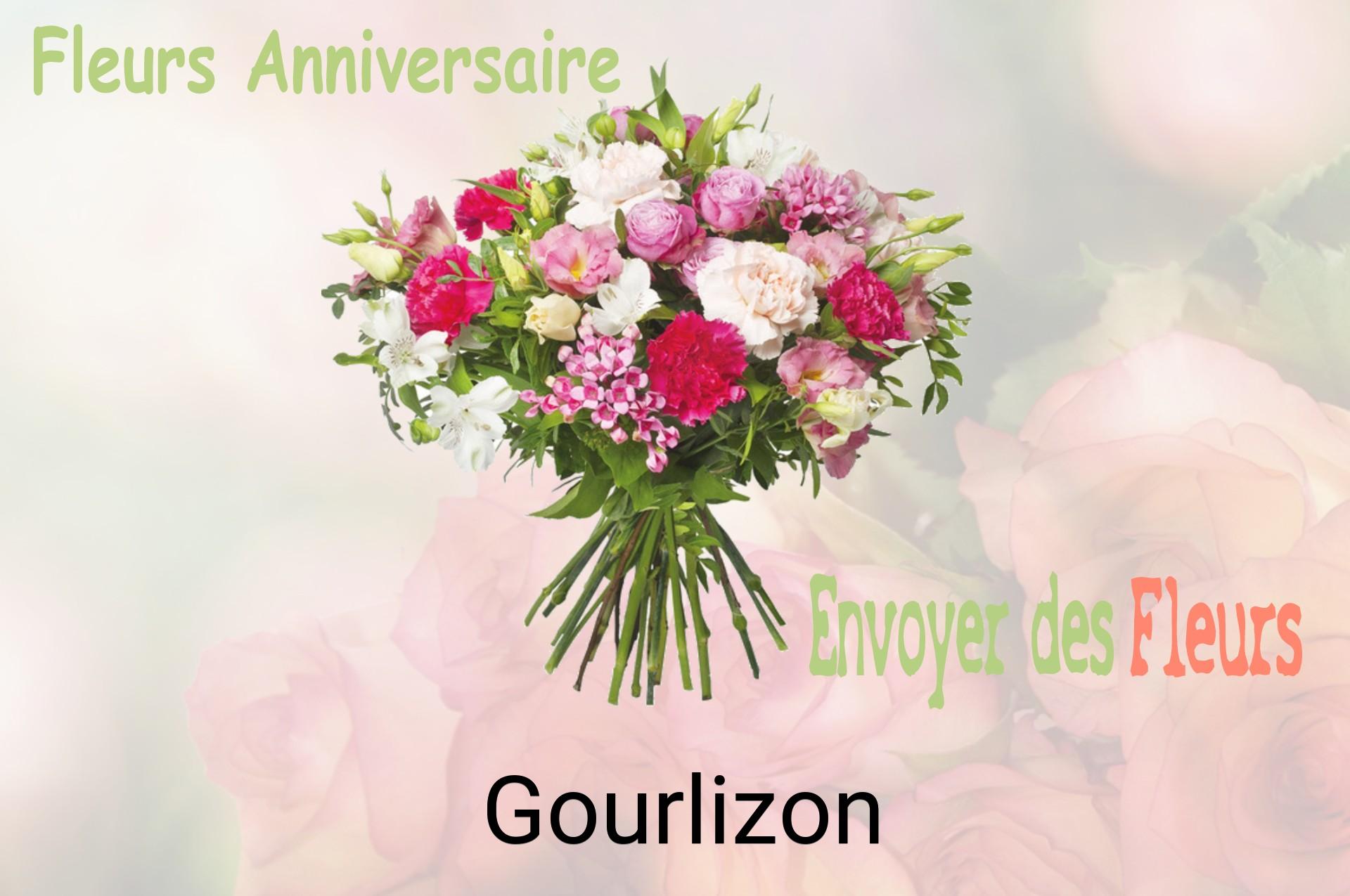 Bouquet de fleurs d’anniversaire livré à Gourlizon